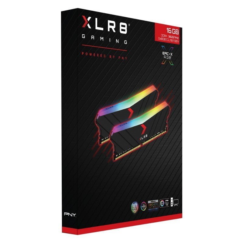 RAM PNY – XLR8 Gaming EPIC-X RGB™ DDR4 3600MHz – 16GB MAROC