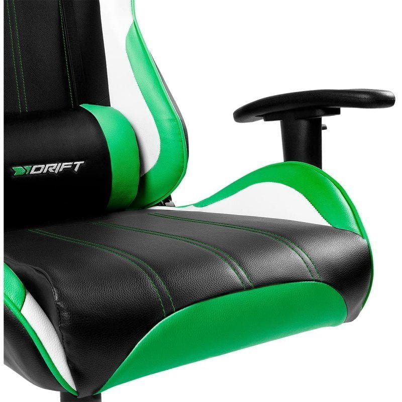 3522 drift dr175 silla gaming negra verde mejor precio