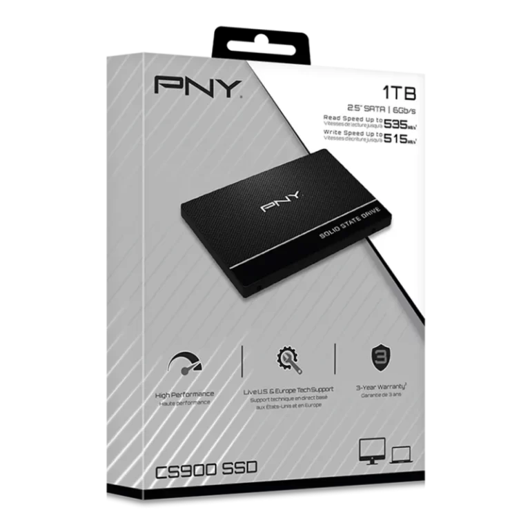 SSD PNY 1TB CS900 Series 2,5in SATA III