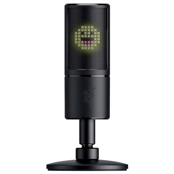 PCBOOST | Microphone Razer Seiren Emote avec trépied (Noir)