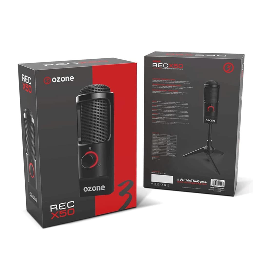 pcboost Gaming Ozone REC X50 Microphone Casablnca