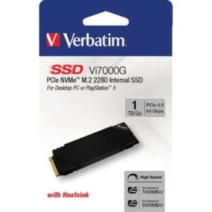 Verbatim Vi3000 1 TB SSD interne NVMe/PCIe M.2 PCIe NVMe 3.0 x4