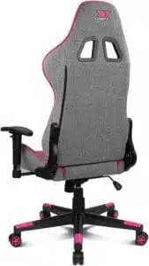 DRIFT Gaming Chair DR90 -DR90GP- Chaise de jeu, tissu respirant, accoudoirs 2D rembourrés, base en nylon renforcé, piston de classe 4, inclinaison, coussin...