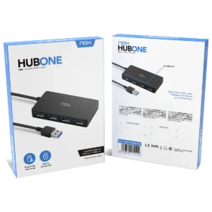 NOX USB HUB ONE – USB 3.0, 4 ports USB