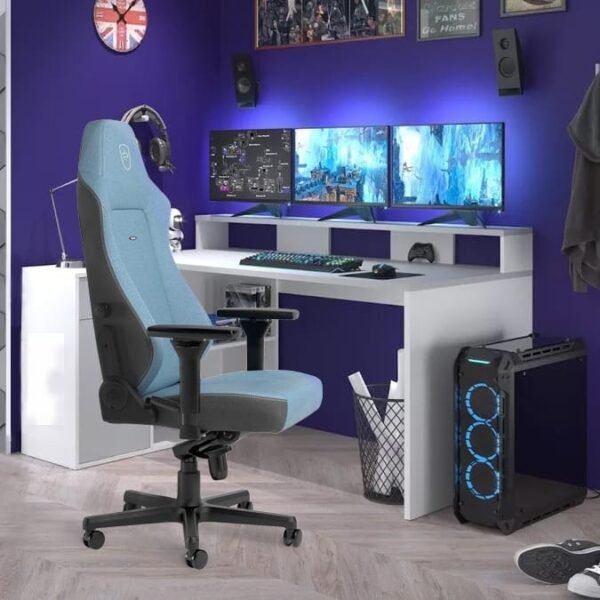 Noblechairs HERO Two Tone (Bleu) – Image 3