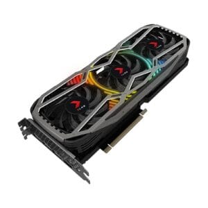 PNY GeForce RTX 3080 10GB XLR8 Gaming Revel Epic-X RGB Triple Fan LHR Noir/Argent