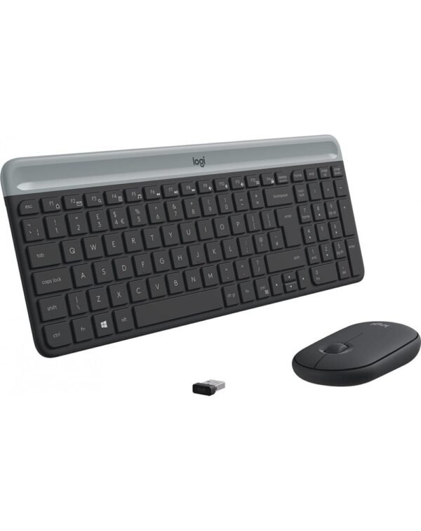 ENSEMBLE CLAVIER ET SOURIS SANS FIL ULTRA-FIN MK470