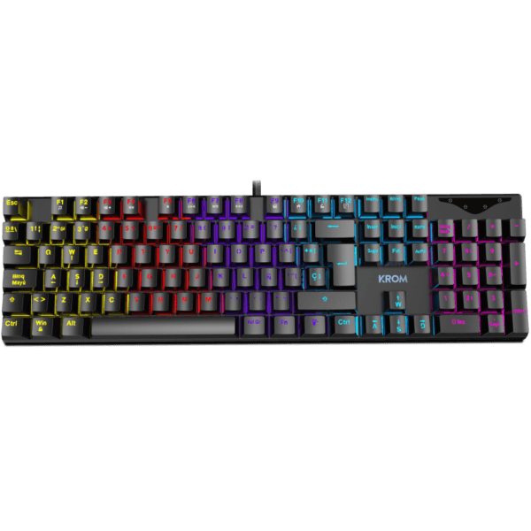 KROM KASIC MECHANICAL RAINBOW TKL GAMING KEYBOARD
