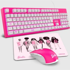 KROM Pack Clavier krom KANDY 3 in 1 BARBIE EDITION