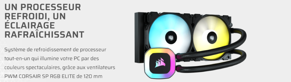 Corsair H100 RGB 240mm 5 Corsair H100 RGB 240mm