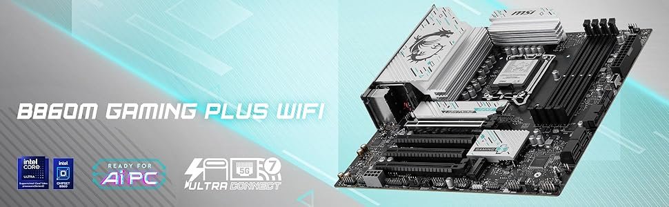 MSI B860M GAMING PLUS WIFI