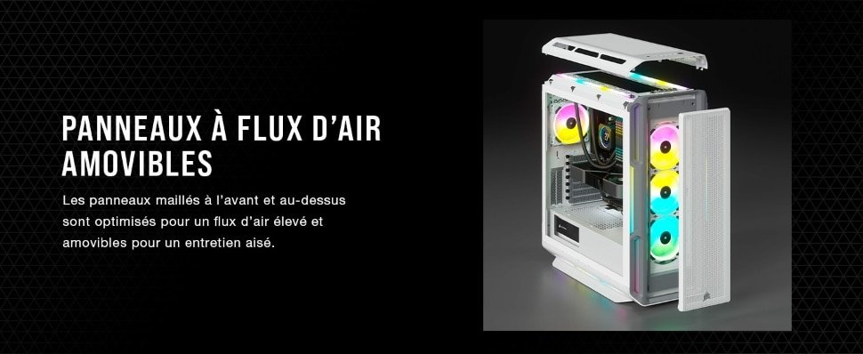 Corsair iCUE 5000T RGB (Blanc)