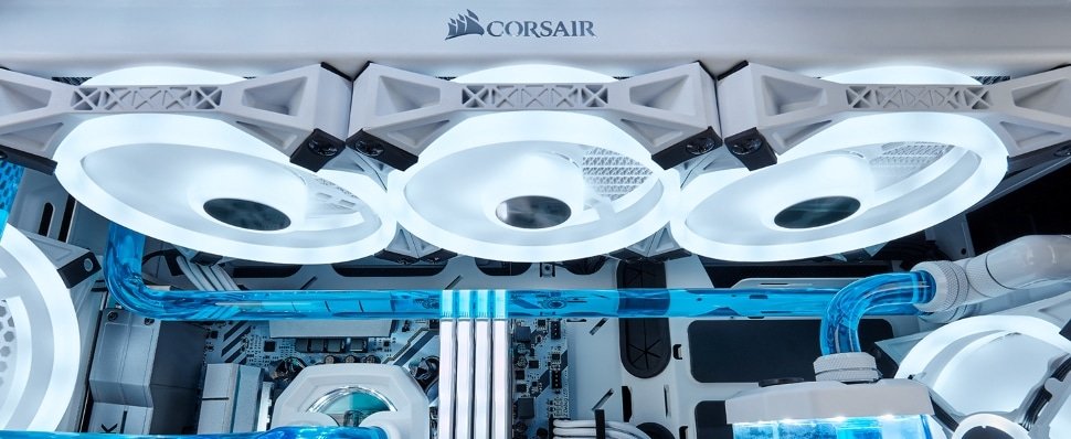 Corsair QL Series QL140 RGB (Par 2) Blanc