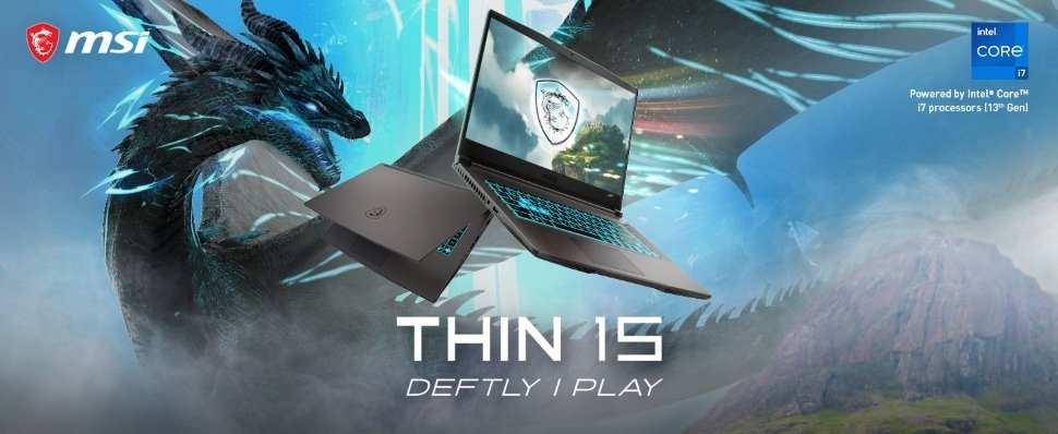 MSI THIN 15 B13VE-2660XMA