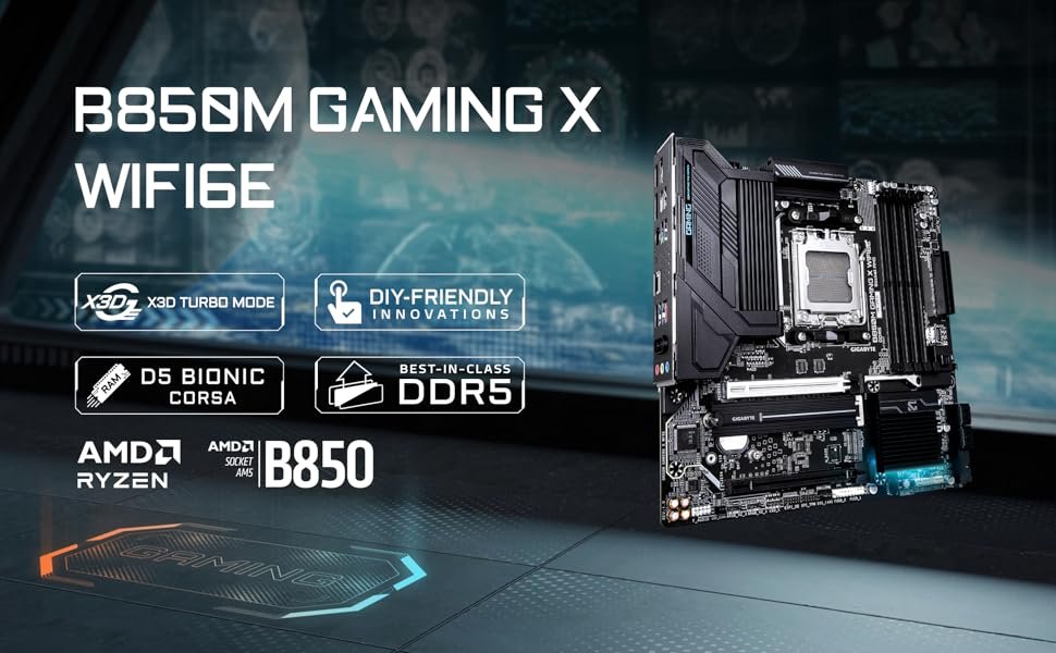 Gigabyte B850M GAMING X WIFI6E