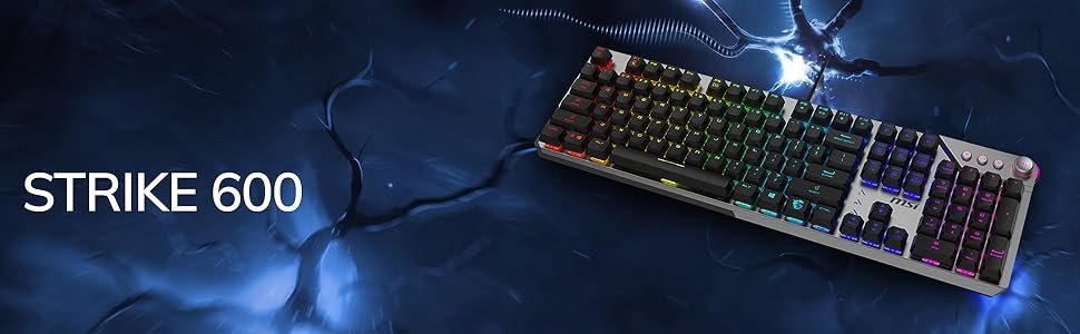 MSI Clavier STRIKE 600 SILENT FR