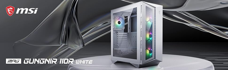 MSI MPG GUNGNIR 110R Blanc