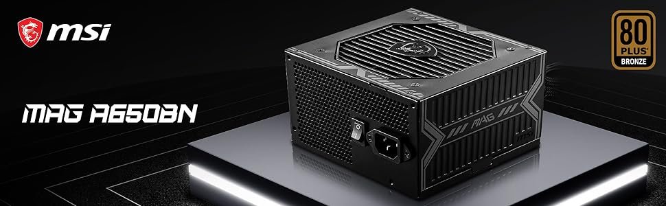 MSI MAG A650BN 80PLUS Bronze 650W