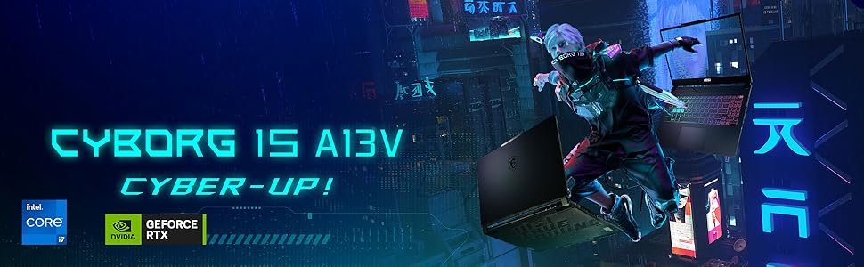 MSI CYBORG A13VF-1623XMA i7-13620H