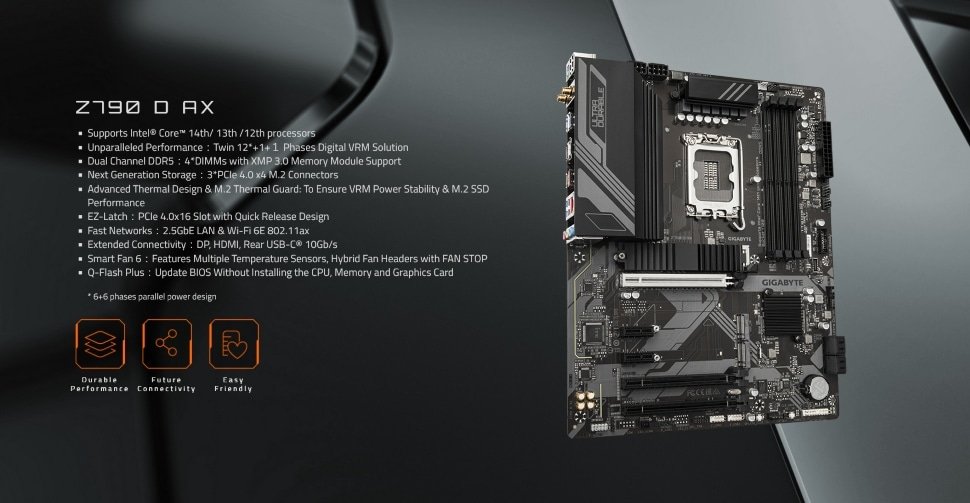 Gigabyte Z790 D AX
