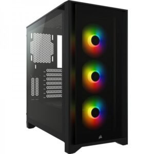 Corsair iCUE 4000X RGB Tempered Glass (Noir)