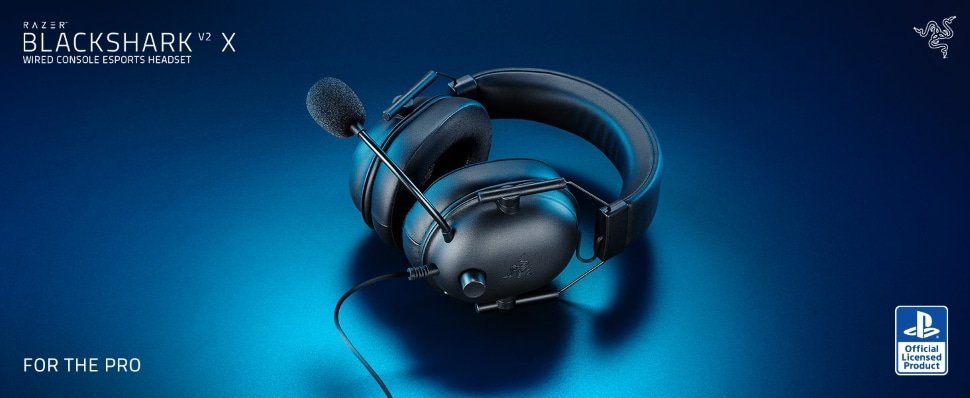 Razer Blackshark V2 X for PlayStation (Black)