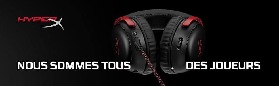 HyperX Cloud III (noir)