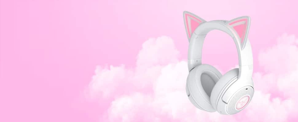 RAZER KRAKEN KITTY V2 Blanc