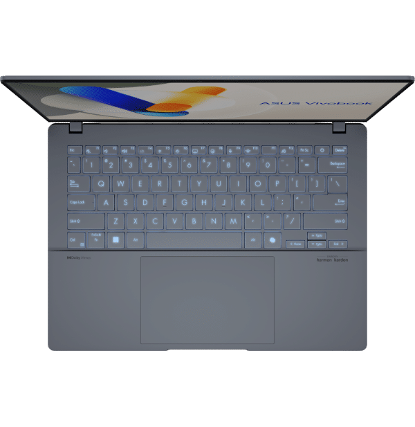 ASUS Vivobook S 14 OLED S5406MA Ultra 9 185H/16Go DDR5/512GB SSD/14″ OLED Mist Bleu 4 ASUS Vivobook S 14 OLED S5406MA Ultra 9 185H/16Go DDR5/512GB SSD/14″ OLED Mist Bleu – Image 4