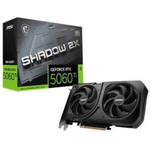 MSI GeForce RTX 5060 Ti 8Go GDDR7 SHADOW 2X OC PLUS BULK